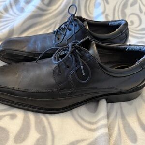 Dockers Comfort Black Leather Dress Shoes 12M  Oxford 90-27244 great condition